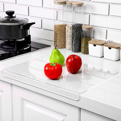 Transparent Acrylic Cutting Board Non Slip Kitchen Chopping Board