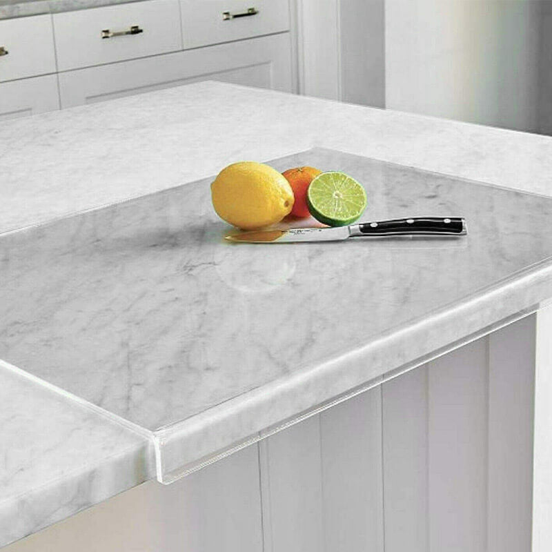 Transparent Acrylic Cutting Board Non Slip Kitchen Chopping Board