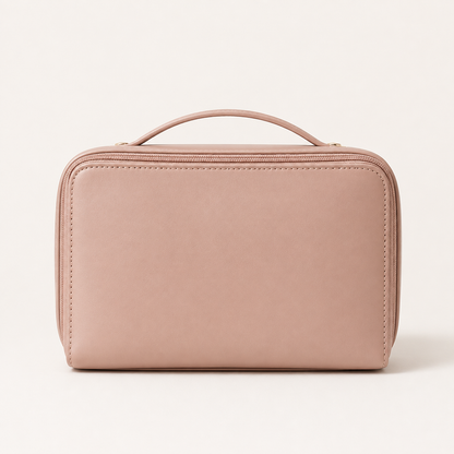 Travel Cosmetic Bag with Multiple Storage Pockets
