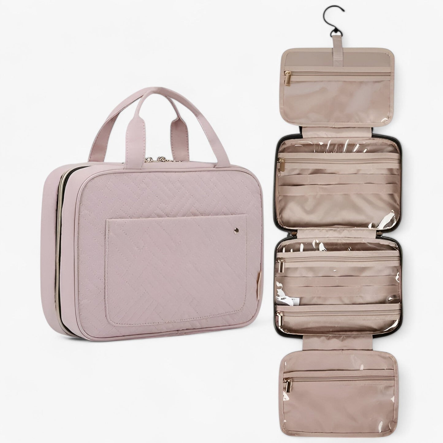 Travel Toiletry Bag Large Capacity Makeup Organizer Case
