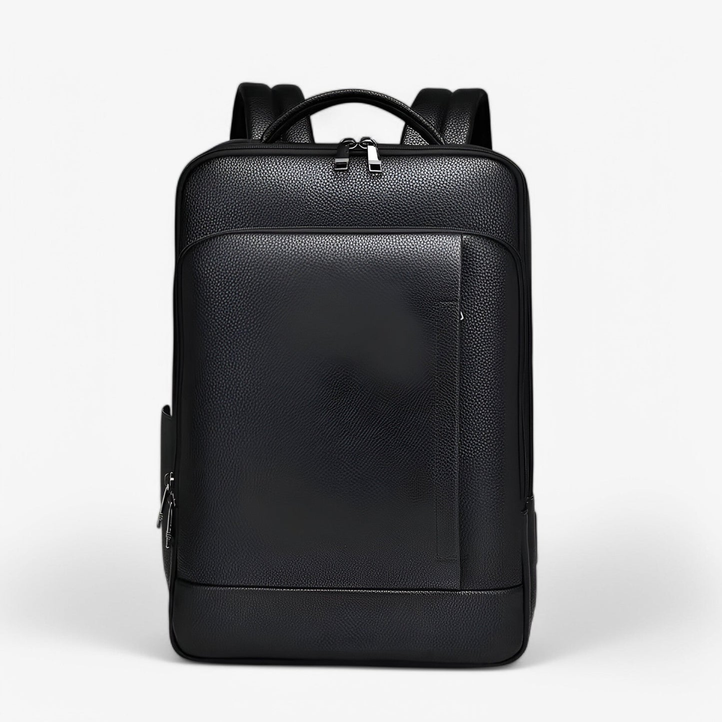 USB Charging Leather Laptop Backpack Business Travel