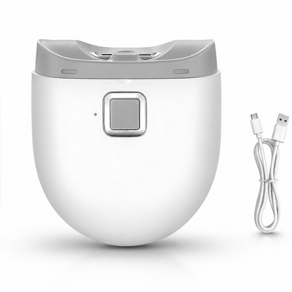 USB Rechargeable Electric Nail Clipper with Automatic Trimming and Built-In LED Light