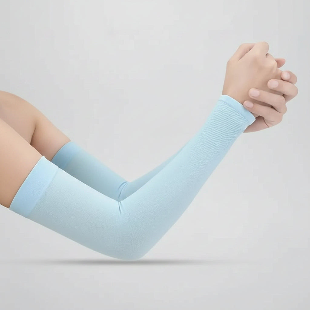 UV Protection Arm Sleeves UPF 50 Stretch Fit for Sports and Outdoor Use