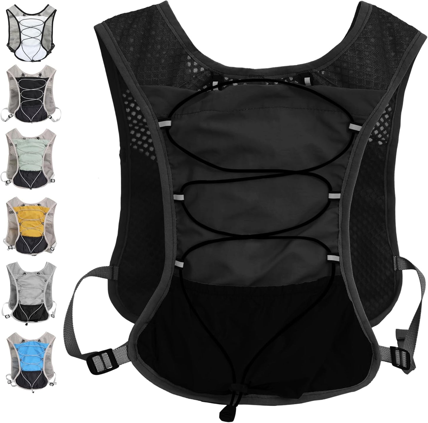 Ultralight Running Hydration Vest Backpack 2L Trail Pack