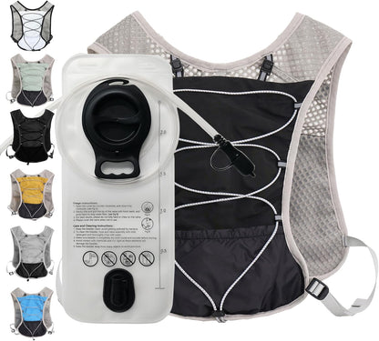 Ultralight Running Hydration Vest Backpack 2L Trail Pack
