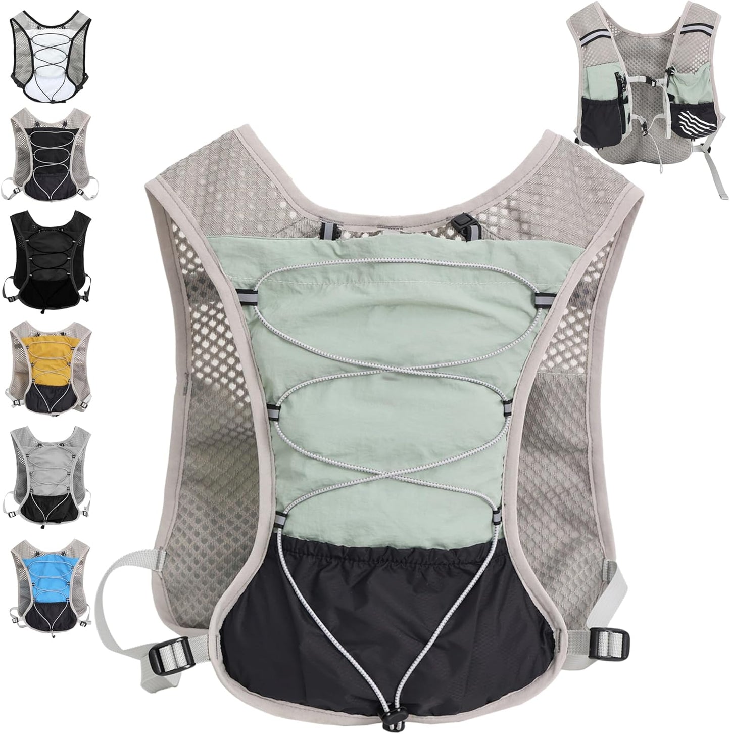 Ultralight Running Hydration Vest Backpack 2L Trail Pack