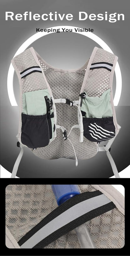 Ultralight Running Hydration Vest Backpack 2L Trail Pack