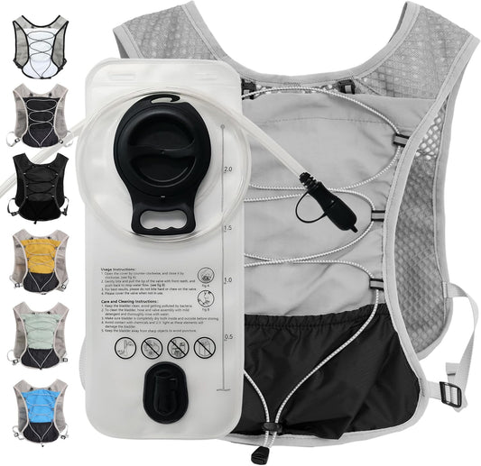 Ultralight Running Hydration Vest Backpack 2L Trail Pack