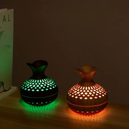 Ultrasonic Aroma Diffuser Essential Oil Humidifier Modern Design