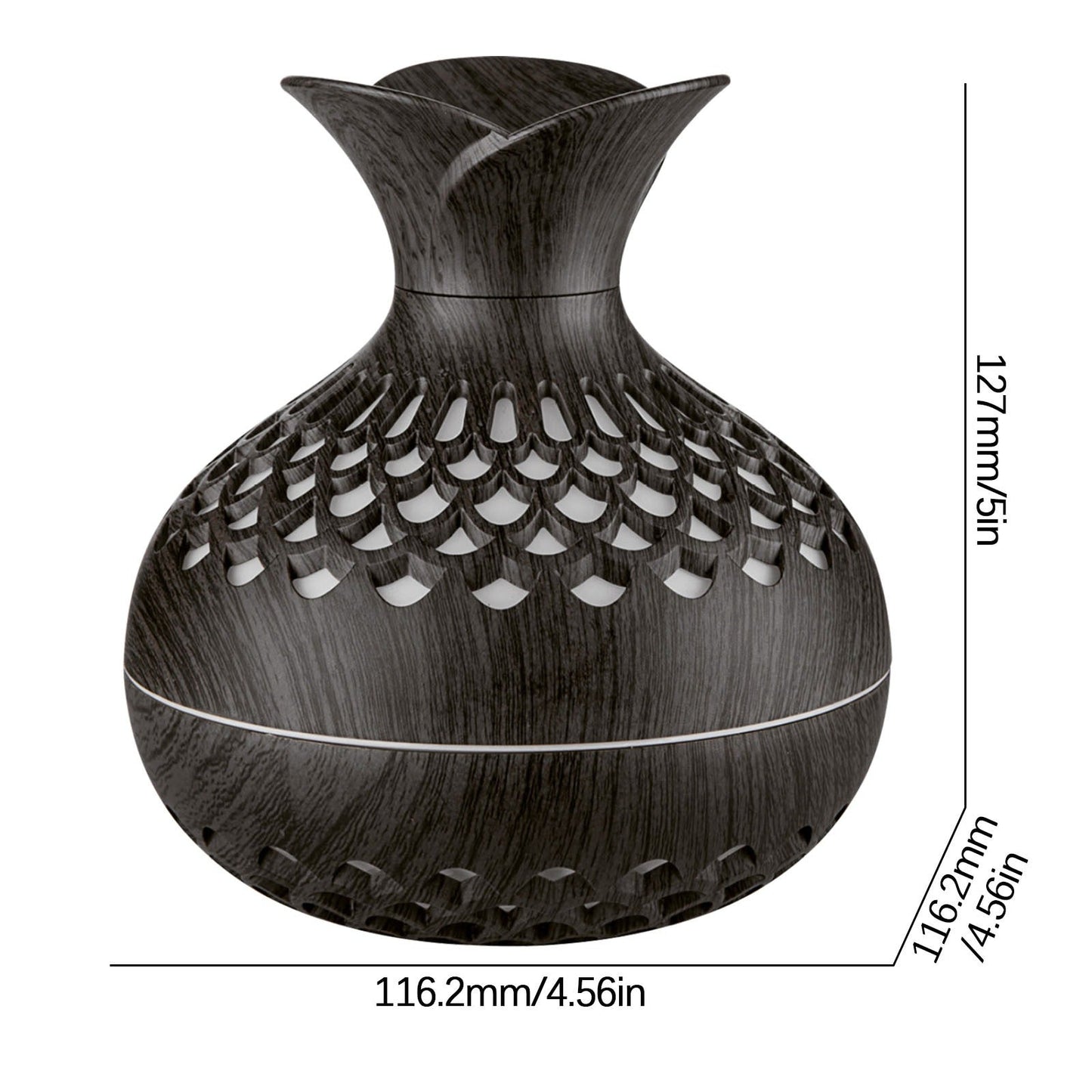Ultrasonic Aroma Diffuser Essential Oil Humidifier Modern Design