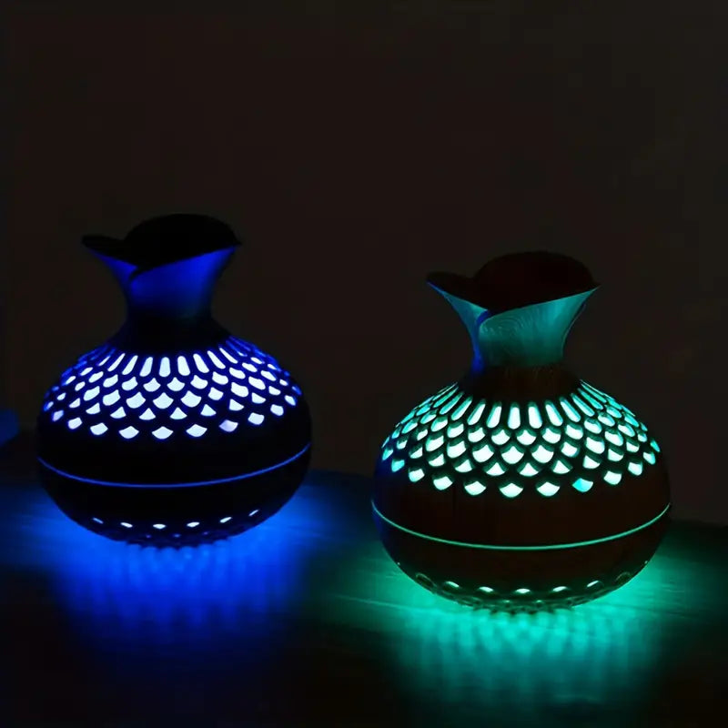 Ultrasonic Aroma Diffuser Essential Oil Humidifier Modern Design