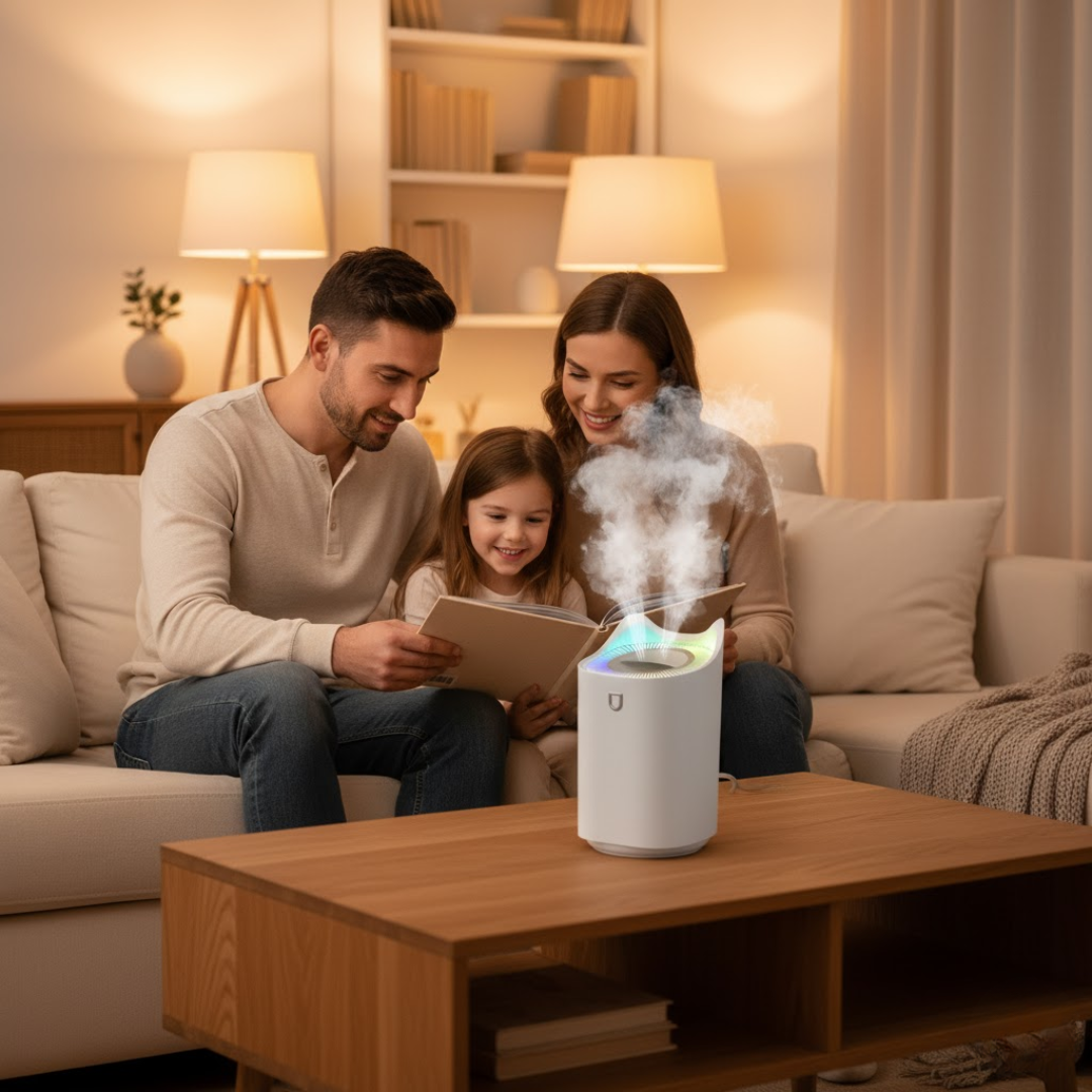 Ultrasonic Cool Mist Humidifier for Bedroom Home and Office