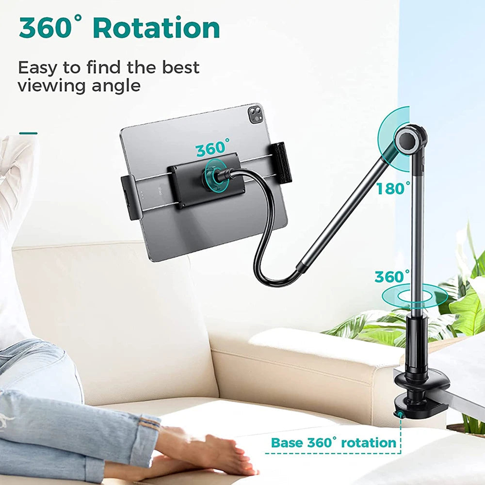 Universal Phone Holder Flexible Desk Bed Tablet Stand