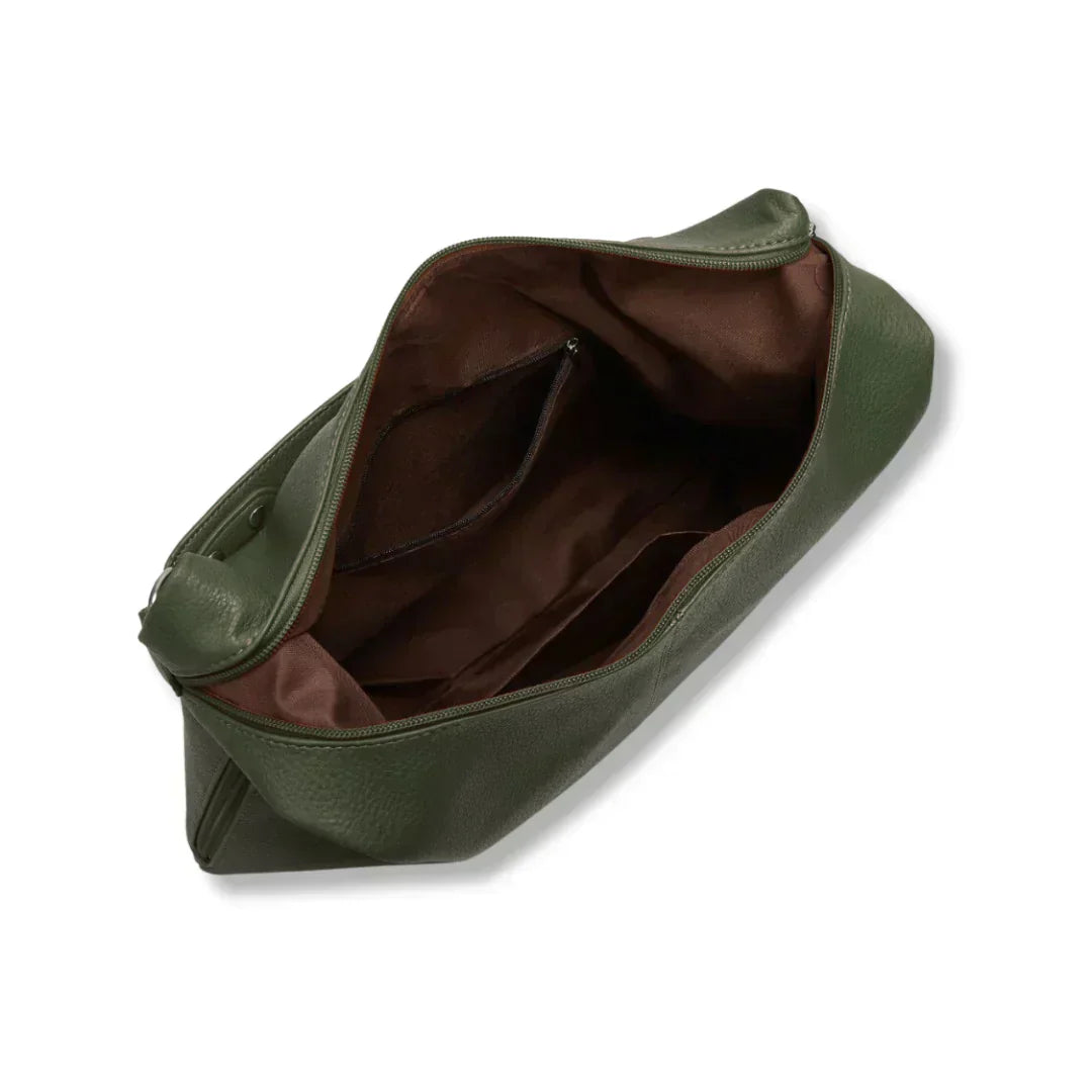 Vegan Leather Hobo Bag Womens Large Capacity Shoulder Handbag