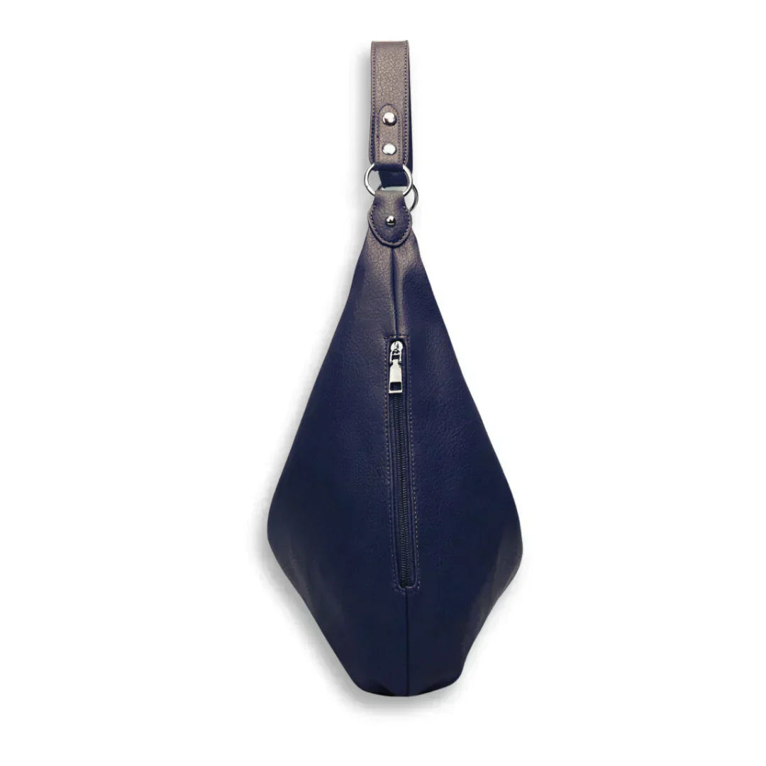 Vegan Leather Hobo Bag Womens Large Capacity Shoulder Handbag