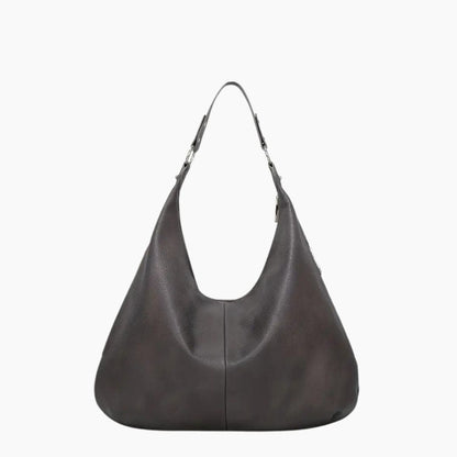 Vegan Leather Hobo Bag Womens Large Capacity Shoulder Handbag