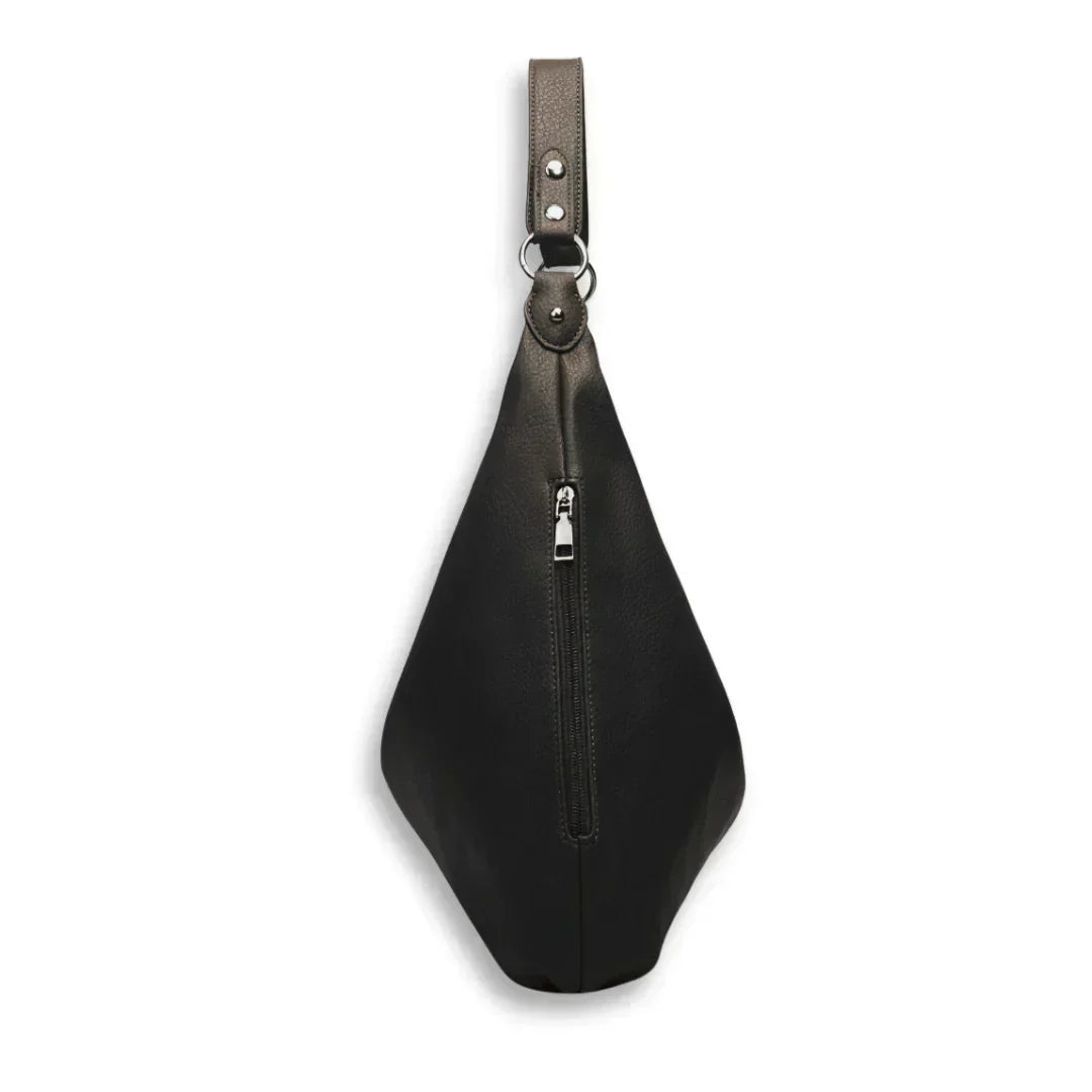 Vegan Leather Hobo Bag Womens Large Capacity Shoulder Handbag