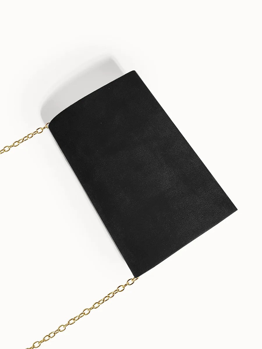Velvet Envelope Clutch Suede Style Evening Handbag