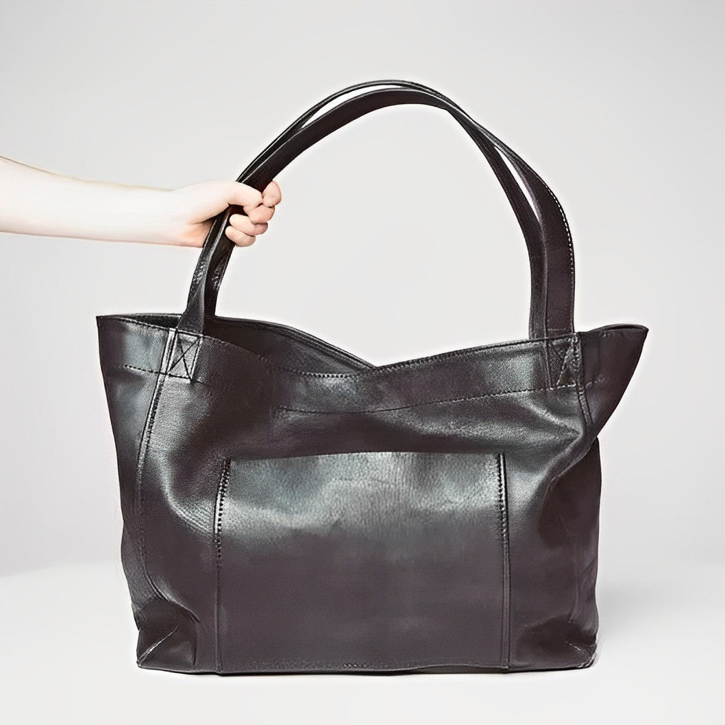 Vintage Leather Shoulder Bag Retro Crossbody Handbag