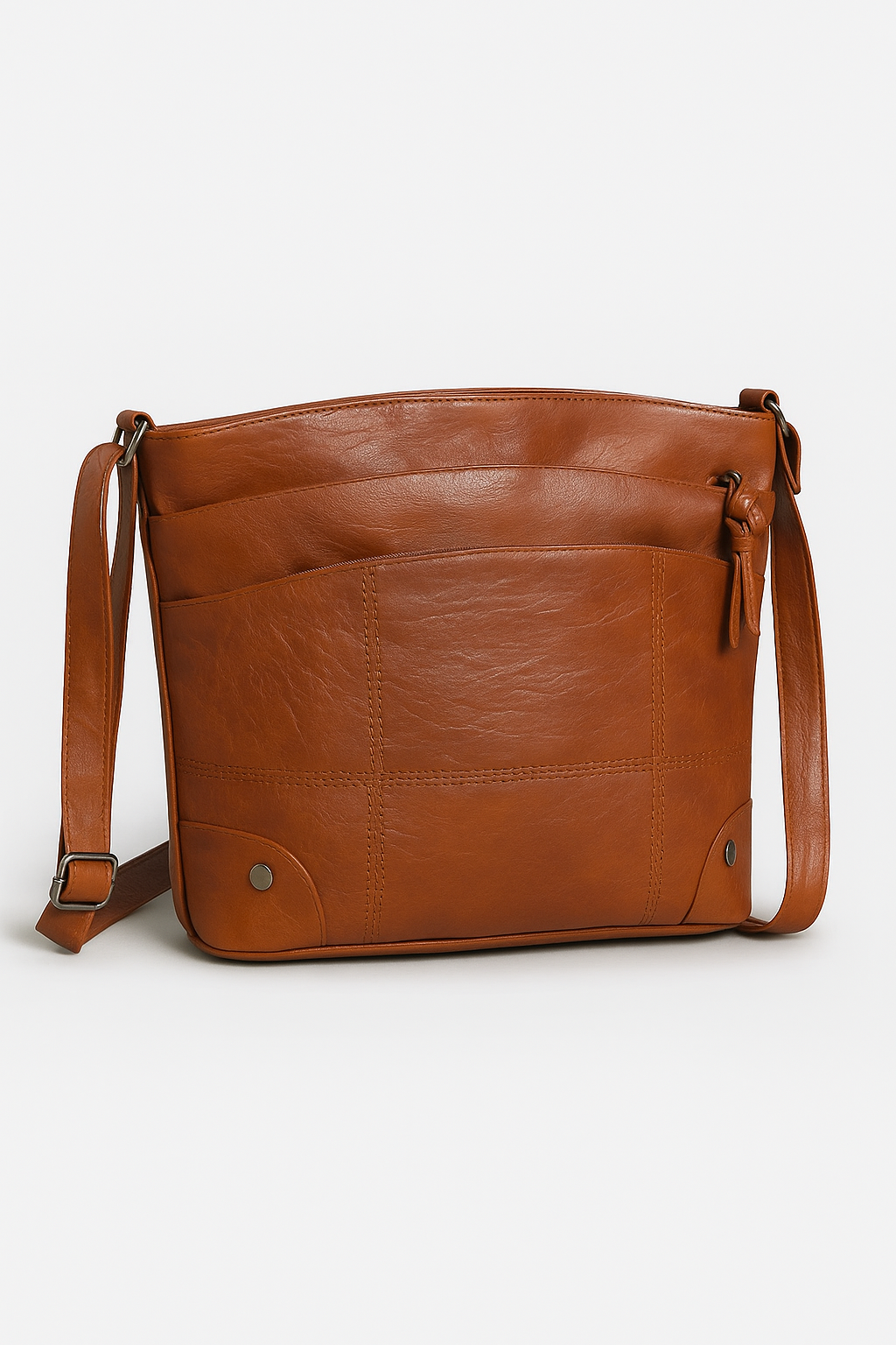 Vintage Leather Shoulder Bag for Women