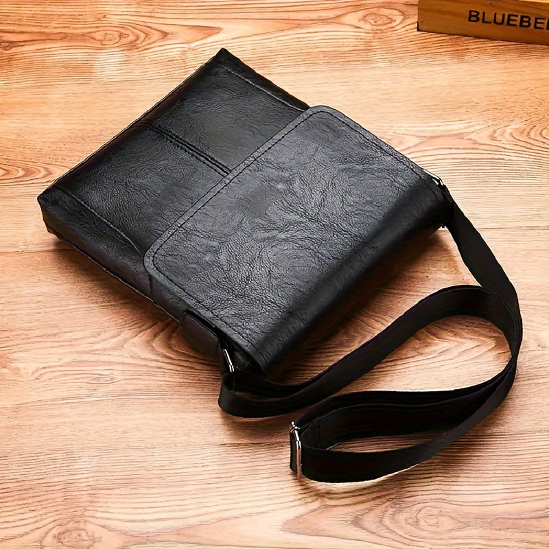 Vintage Messenger Crossbody Bag Men Business Shoulder Satchel