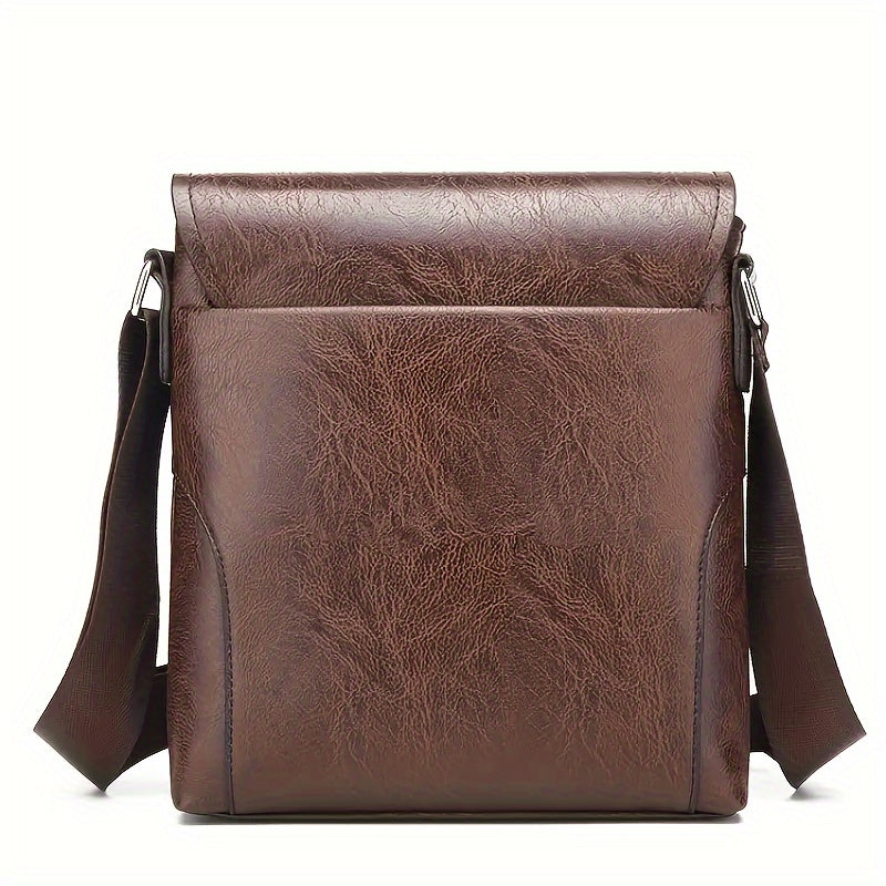 Vintage Messenger Crossbody Bag Men Business Shoulder Satchel