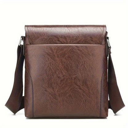 Vintage Messenger Crossbody Bag Men Business Shoulder Satchel