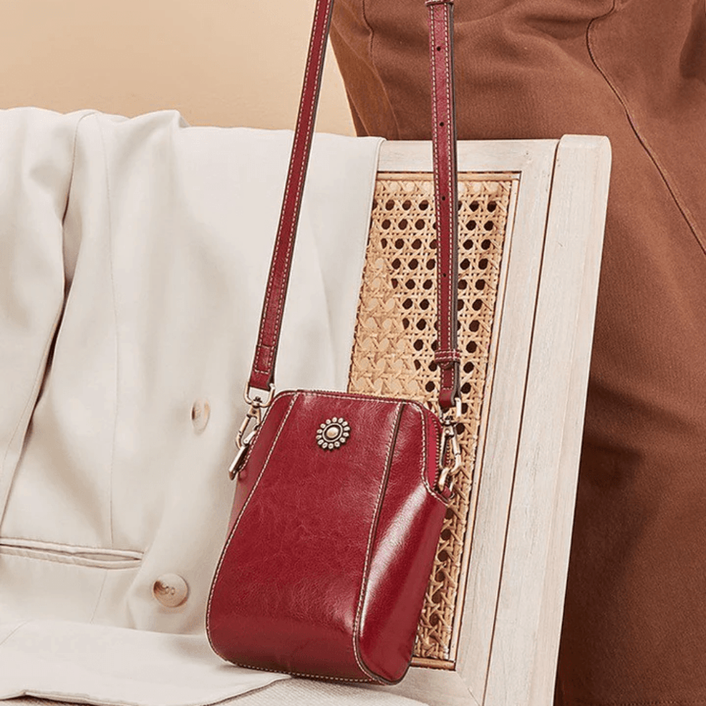 Vintage Mini Crossbody Shoulder Bag for Women