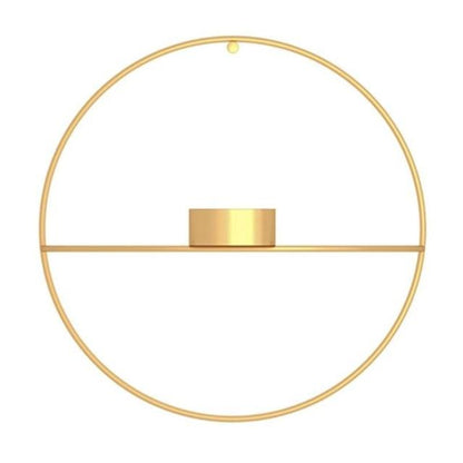 Wall Candle Holder Vase Decor Modern Minimalist Hanging Accent