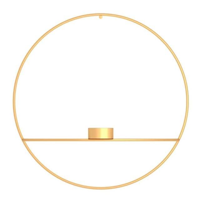 Wall Candle Holder Vase Decor Modern Minimalist Hanging Accent