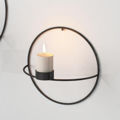 Wall Candle Holder Vase Decor Modern Minimalist Hanging Accent