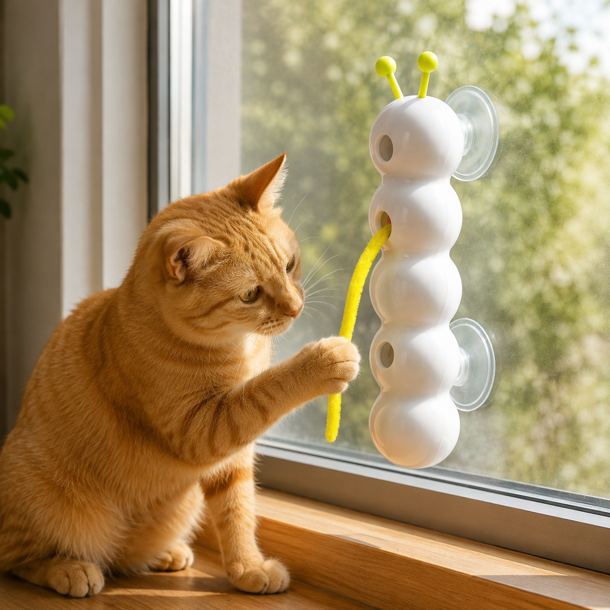 Interactief bewegingspuzzelspeelgoed voor katten, voor wandmontage