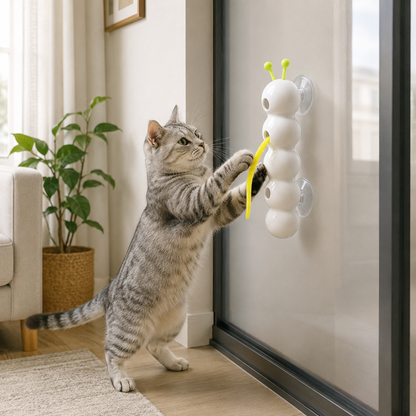 Interactief bewegingspuzzelspeelgoed voor katten, voor wandmontage