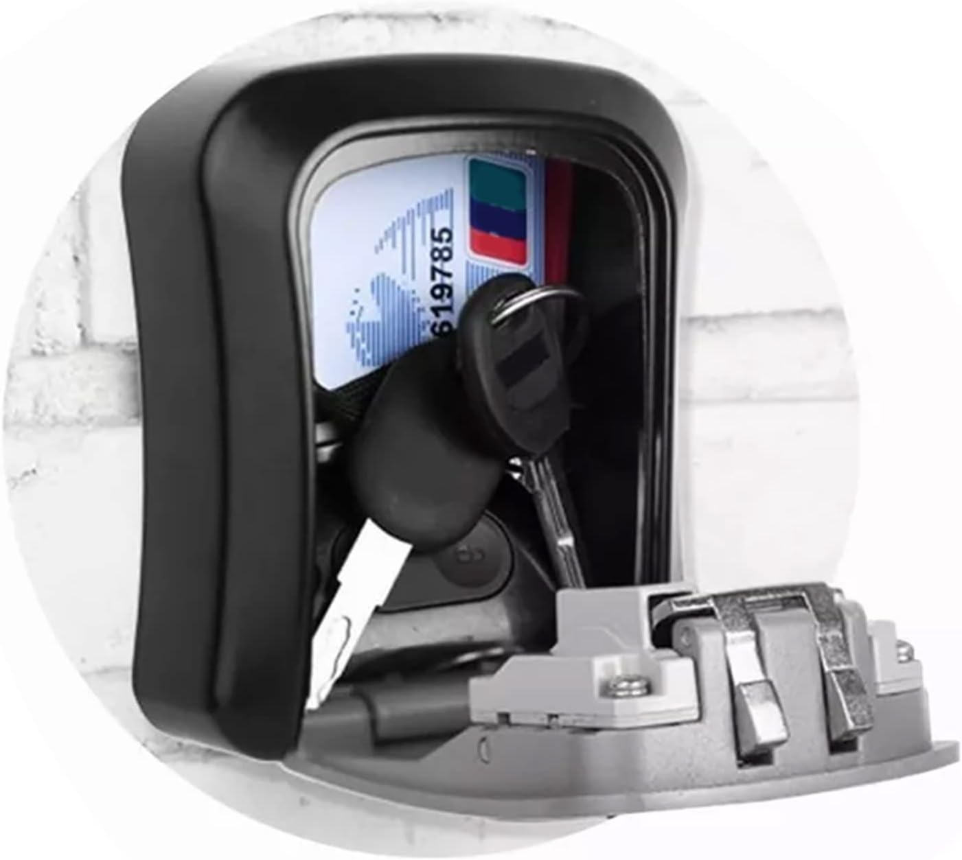 Wall Mounted Key Lock Box - Secure Combination Key Safe