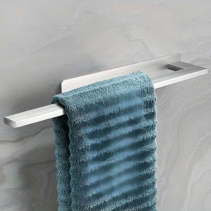 Wall Mounted Stainless Steel Towel Rack Bathroom Storage Organizer