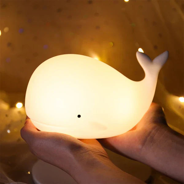 Walrus Night Light with Color Changing LED Soft Glow Lamp for Kids