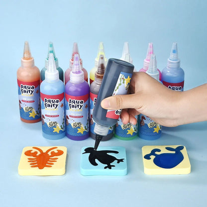 Water Gel Animal Mold Craft Kit for Kids Creative Indoor Activity and Play