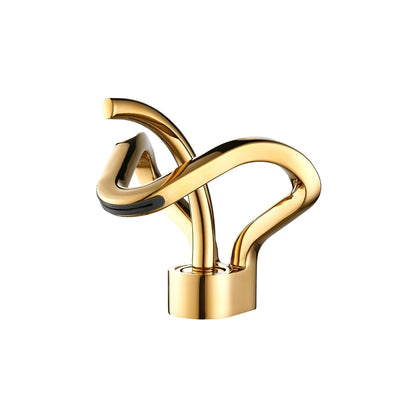 Waterfall Basin Faucet Modern Bathroom Sink Mixer