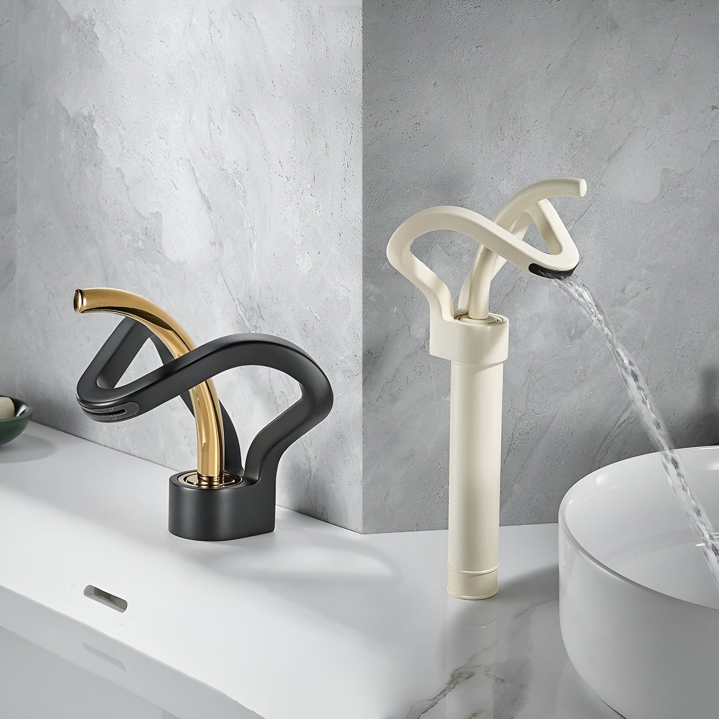 Waterfall Basin Faucet Modern Bathroom Sink Mixer