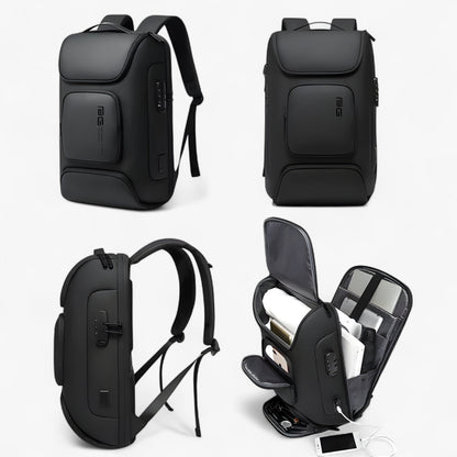 Waterproof Anti Theft Laptop Backpack USB Charging Travel Bag