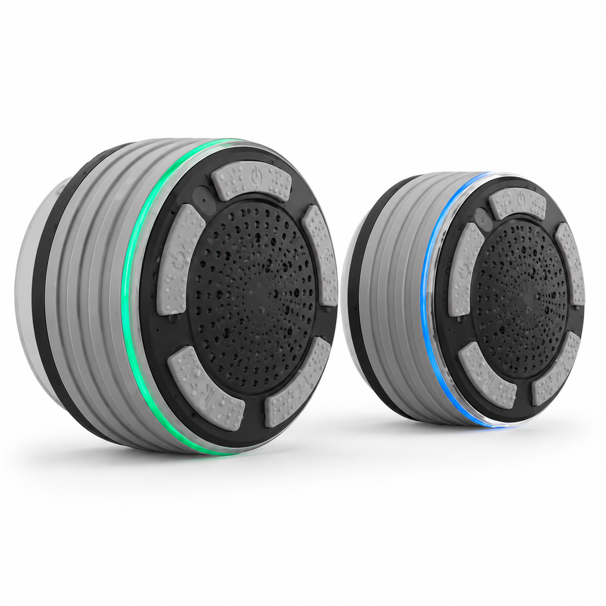 Waterdichte Bluetooth-douchespeaker met draadloze verbinding, zuignapbevestiging en tot 8 uur afspeeltijd