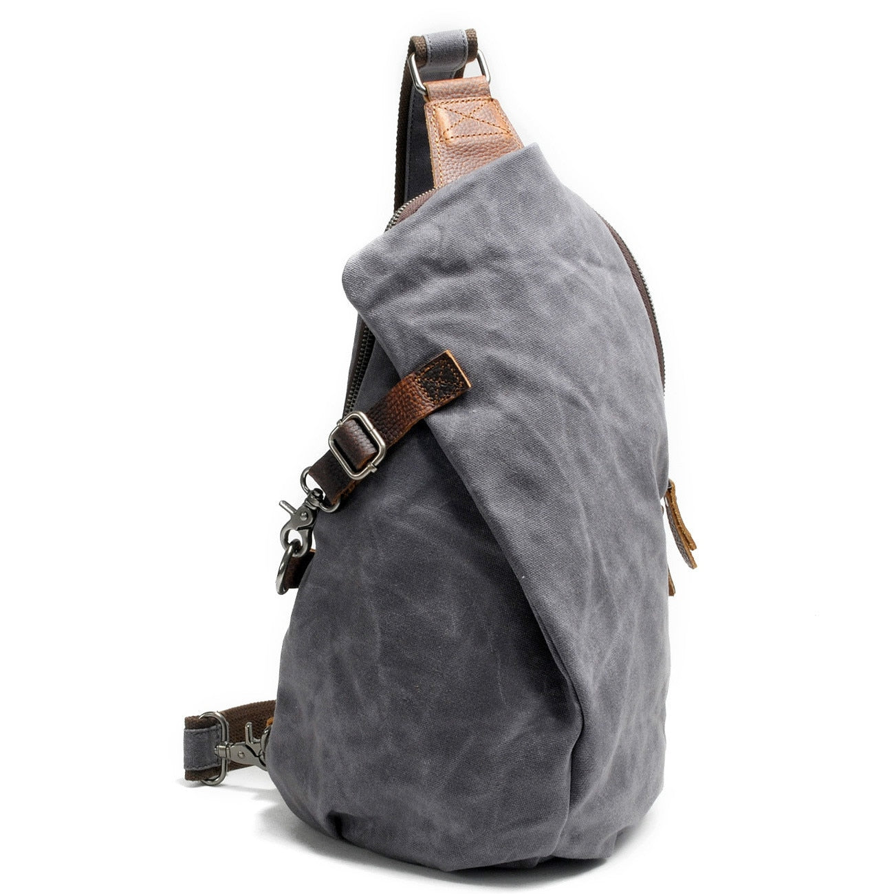 Waterproof Canvas Crossbody Bag Womens Adjustable Sling Bag