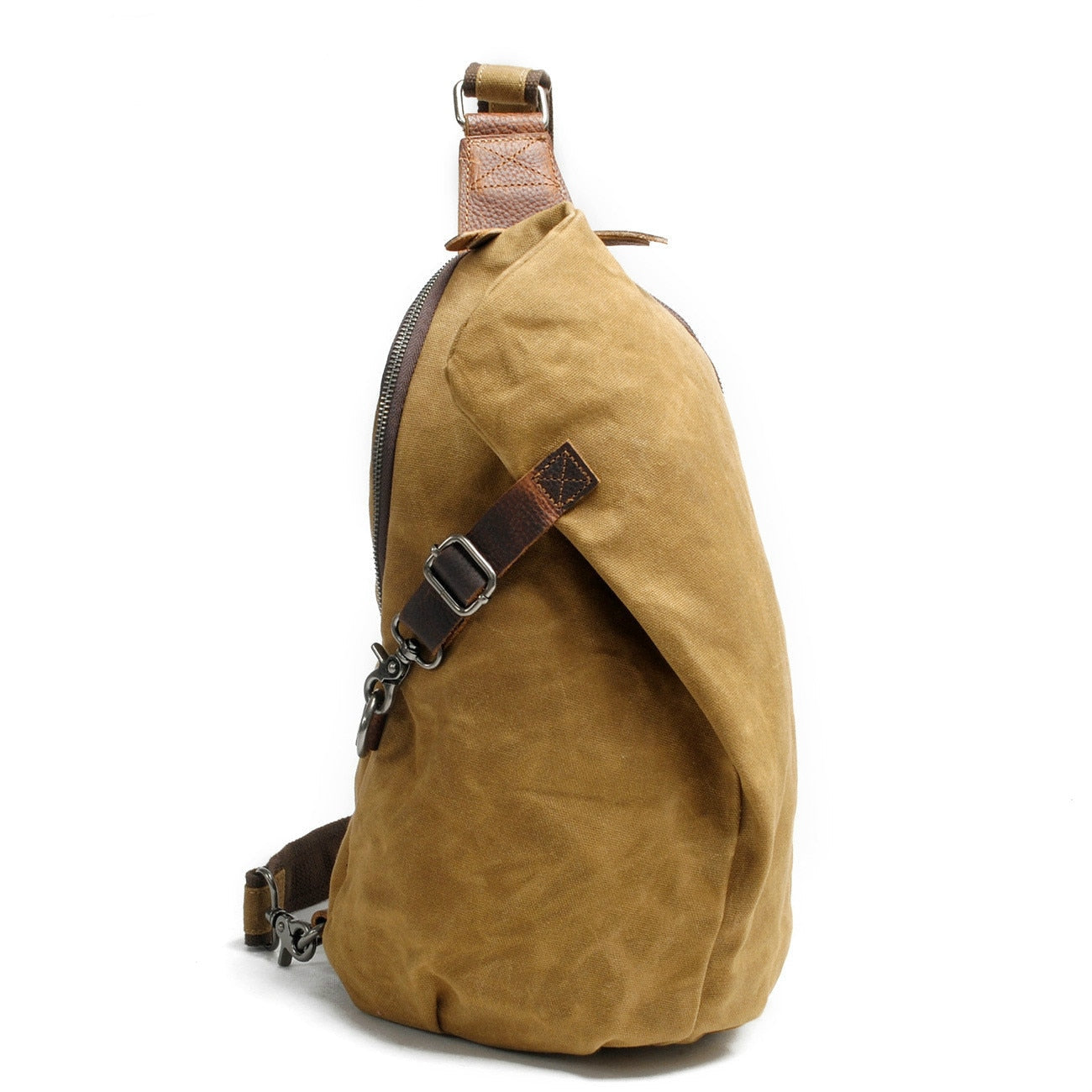 Waterproof Canvas Crossbody Bag Womens Adjustable Sling Bag