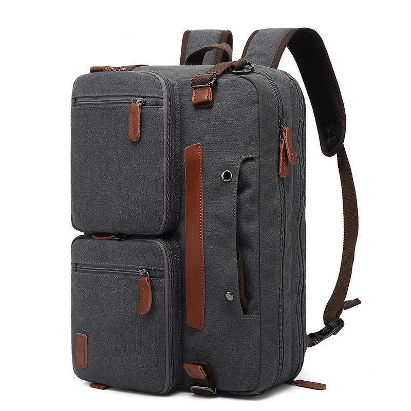 Waterproof Convertible Backpack Shoulder Bag Large Capacity Nylon Tote
