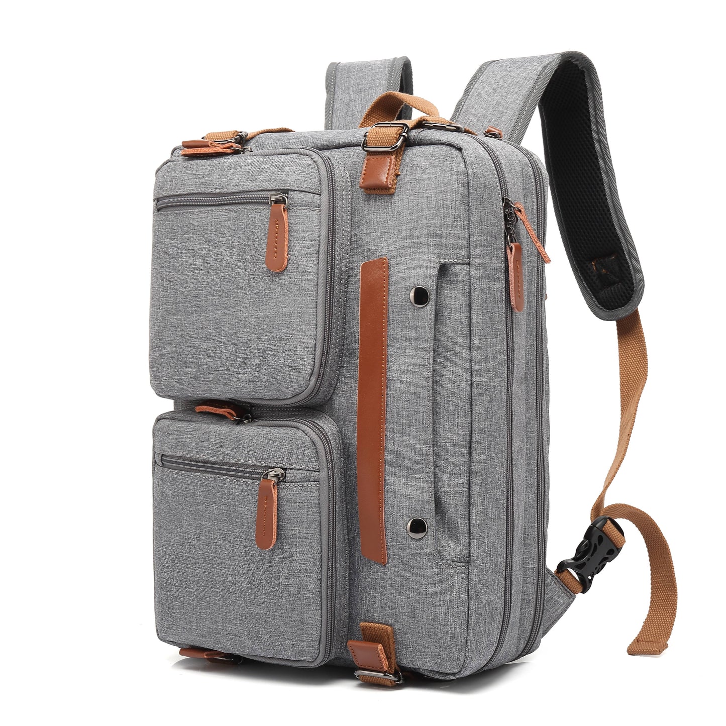 Waterproof Convertible Backpack Shoulder Bag Large Capacity Nylon Tote