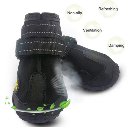 Waterproof Dog Boots Anti Slip Paw Protection Shoes