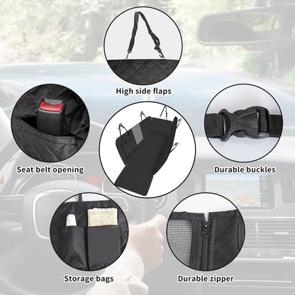 Waterproof Dog Car Seat Cover Hammock Travel Protector