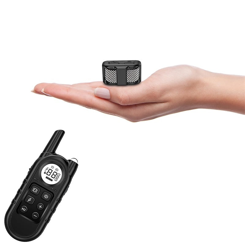 Waterproof Dog Training Collar Remote Control Rechargeable Collar