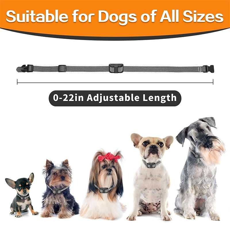 Waterproof Dog Training Collar Remote Control Rechargeable Collar