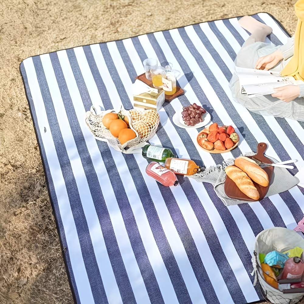 Waterproof Foldable Picnic Blanket Portable Outdoor Mat for Beach Park Travel